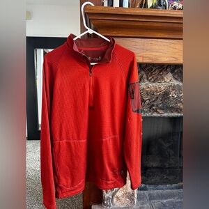 Burton AK Men's Grid Half-Zip pullover